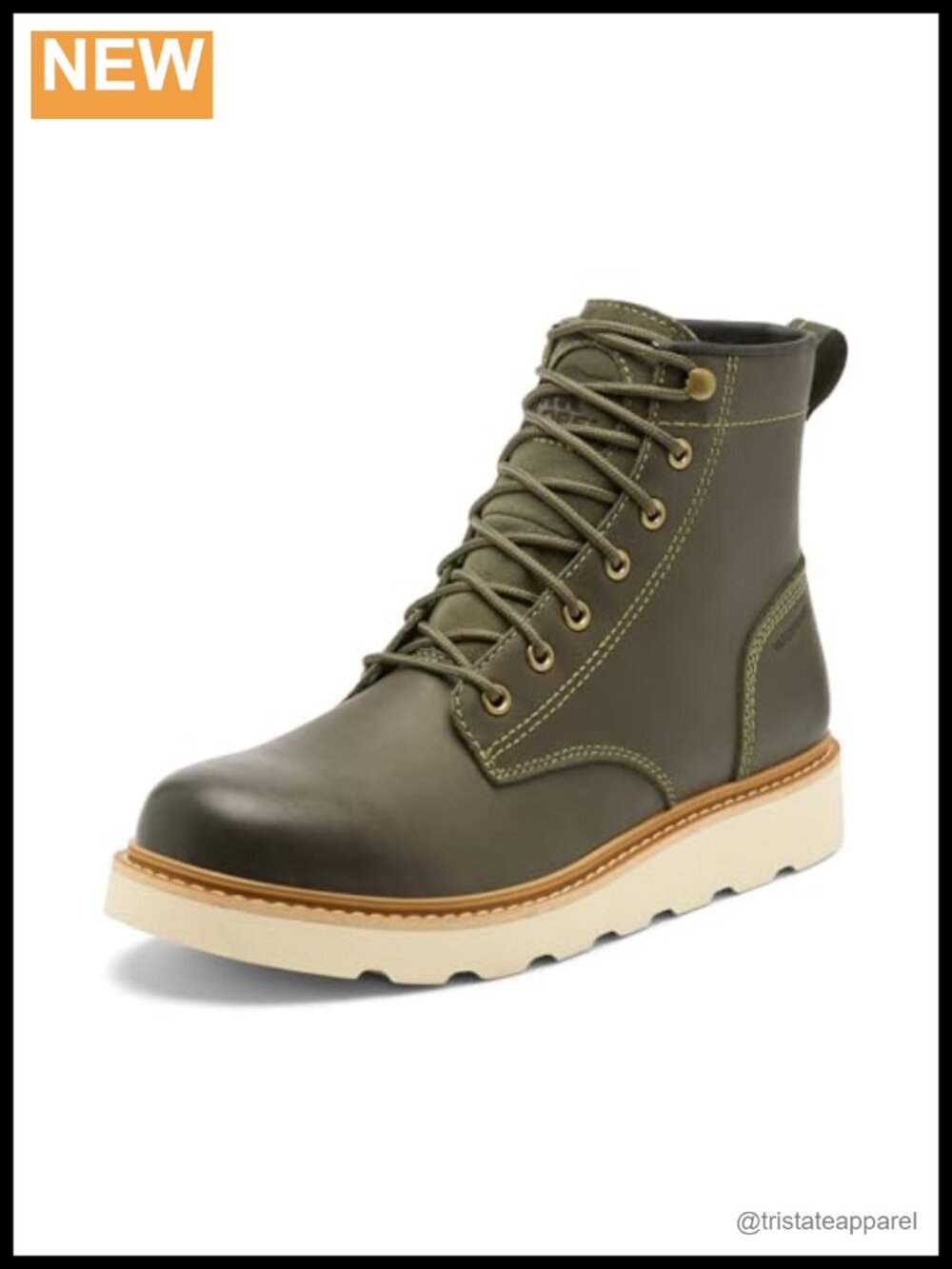 SOREL Slabtown 62' Six Waterproof Work Boot Full Grain Leather